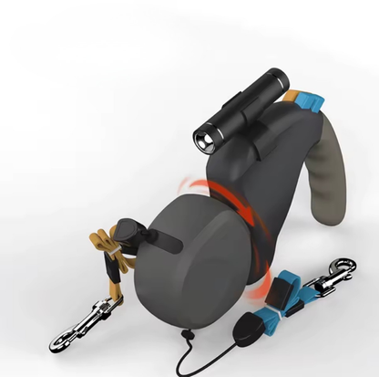 Duo Leine 2.0 bis zu 23 Kilo/50lbs pro Hund